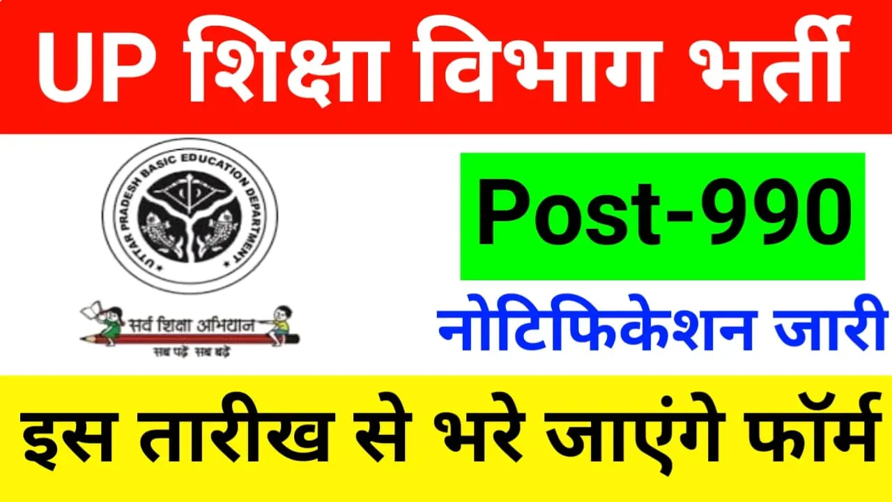 UP Basic Shiksha Vibhag Vacancy