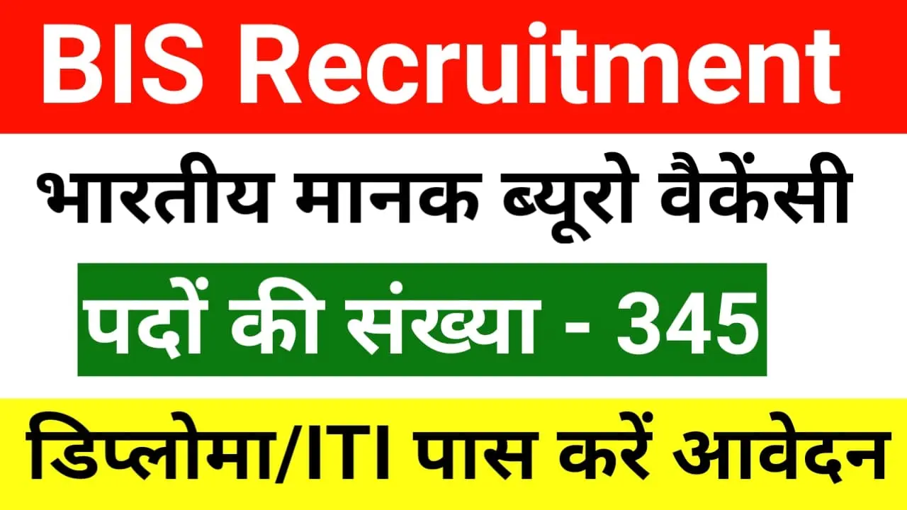 BIS Recruitment 2024