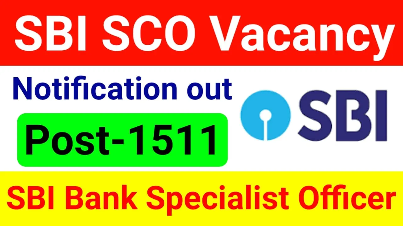 SBI SCO Vacancy 2024