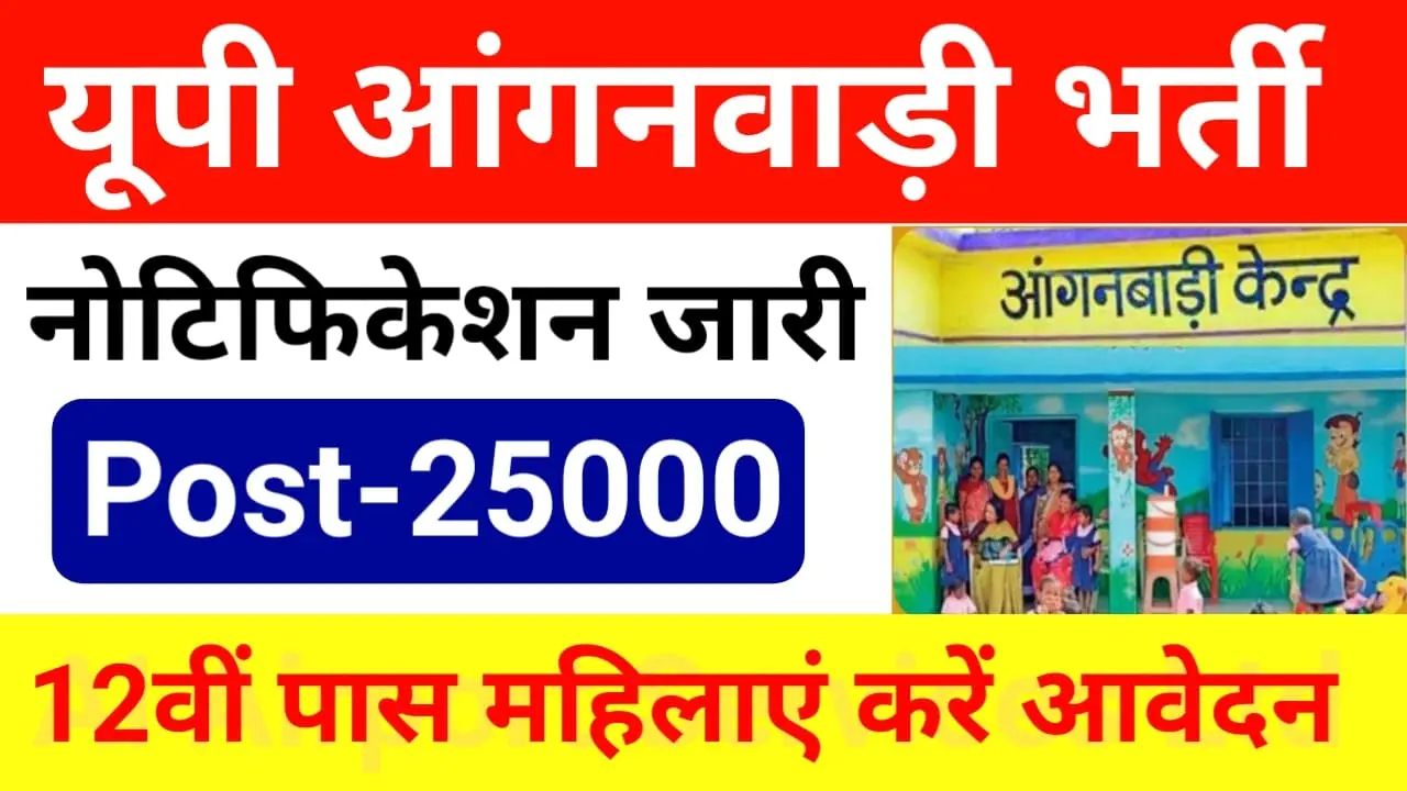 UP Anganwadi Bharti Sarkari Result