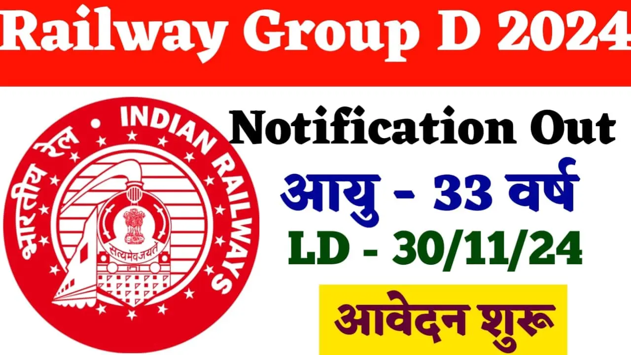 RRC Group D Recruitment 2024